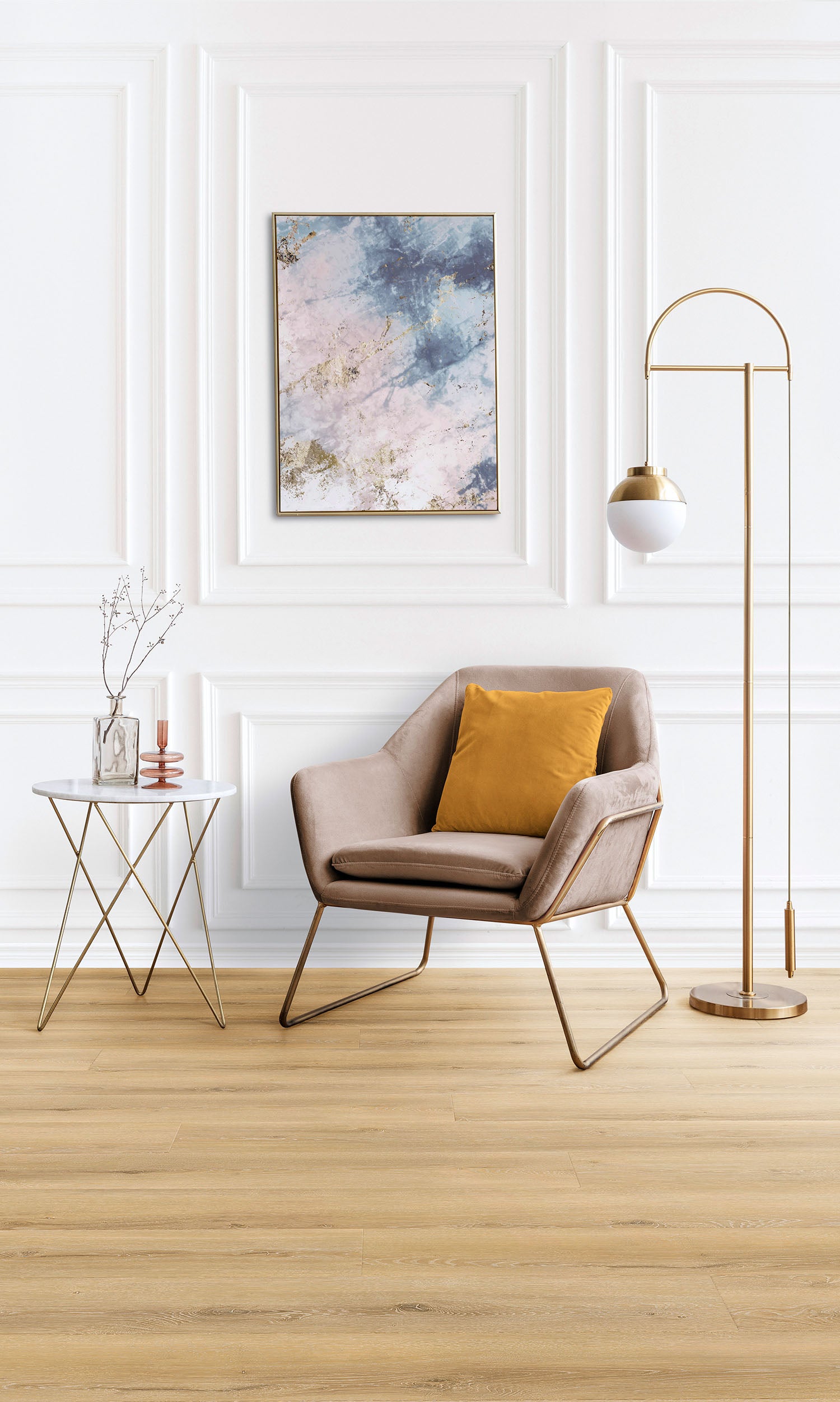 Treefloor Enia Sorex Plank Flooring Oak Snow Cream Riged Click