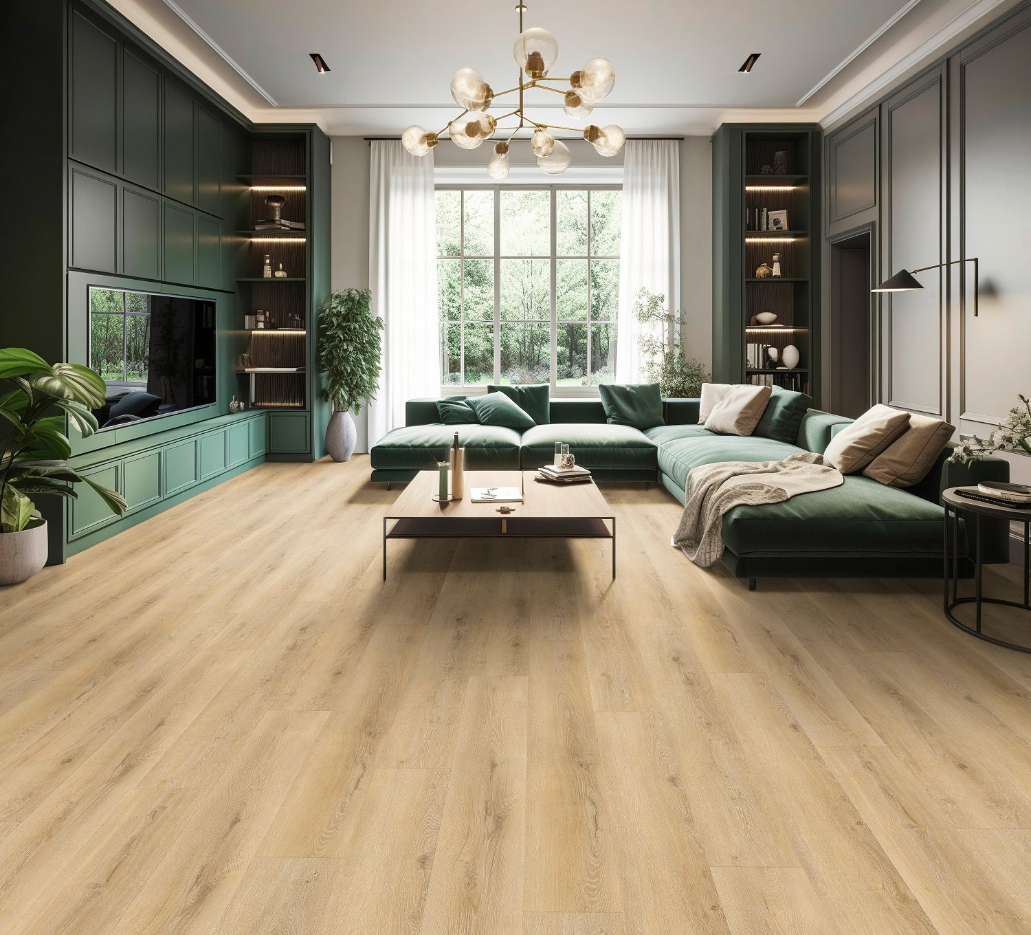 Treefloor Enia Sorex Plank Flooring Oak Snow Cream Riged Click