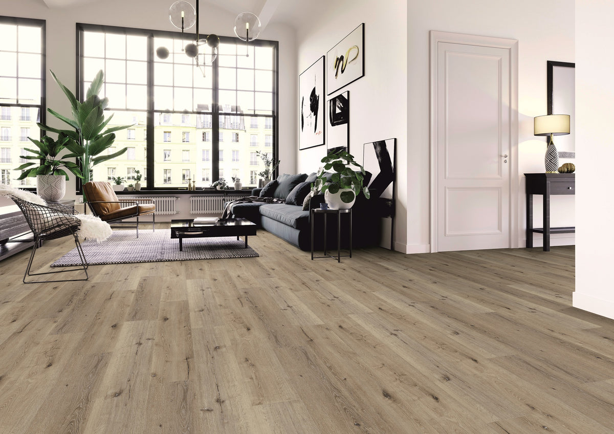 TreeFloor Enia Tambora Plank Flooring Oak Delight PVC Dryback