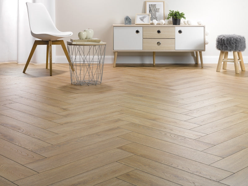 Treefloor Alsapan Visgraat XL Herringbone Flooring Roble Cajun